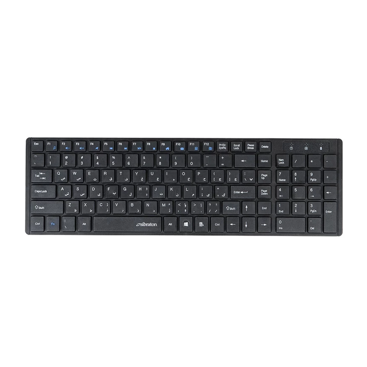 کیبورد بی سیم سیبراتون مدل SKB578W کیبورد بی سیم سیبراتون مدل SKB578W
