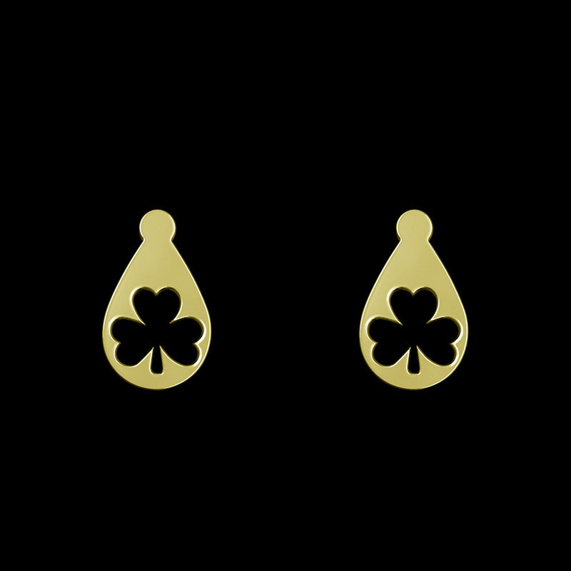 گوشواره طلا 18 عیار زنانه مدوپد مدل برگ کد GA1-10231 گوشواره طلا 18 عیار زنانه مدوپد مدل برگ کد GA1-10231