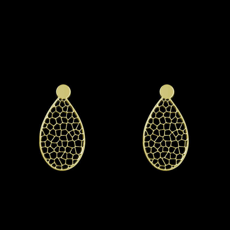 گوشواره طلا 18 عیار زنانه مدوپد مدل اشک کد GA1-10273 گوشواره طلا 18 عیار زنانه مدوپد مدل اشک کد GA1-10273