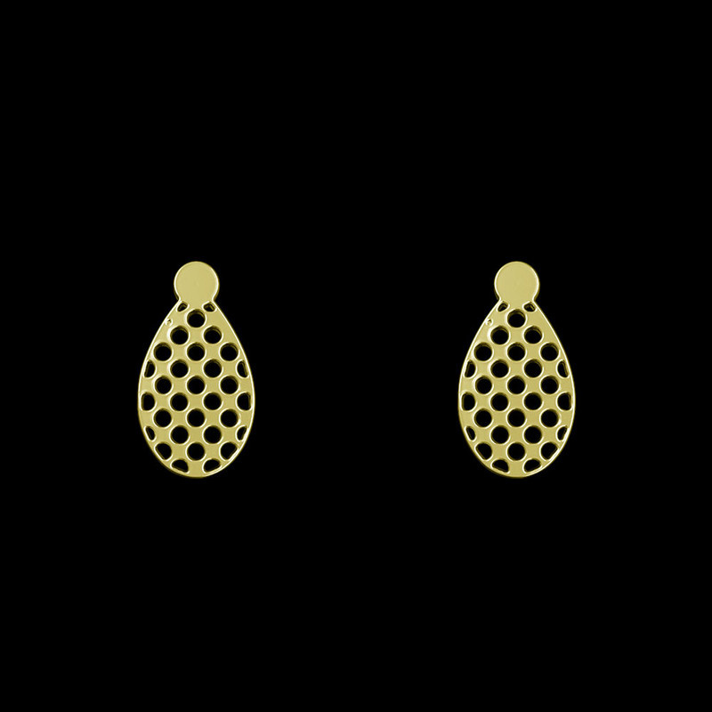 گوشواره طلا 18 عیار زنانه مدوپد مدل اشک کد GA1-10302 گوشواره طلا 18 عیار زنانه مدوپد مدل اشک کد GA1-10302