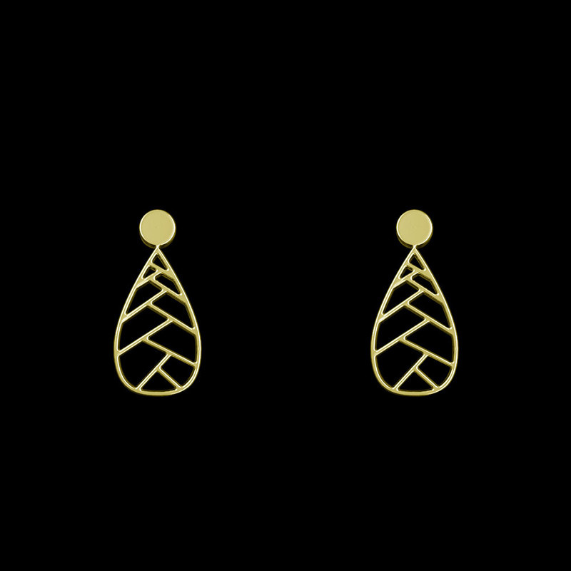 گوشواره طلا 18 عیار زنانه مدوپد مدل اشک کد GA1-10348 گوشواره طلا 18 عیار زنانه مدوپد مدل اشک کد GA1-10348