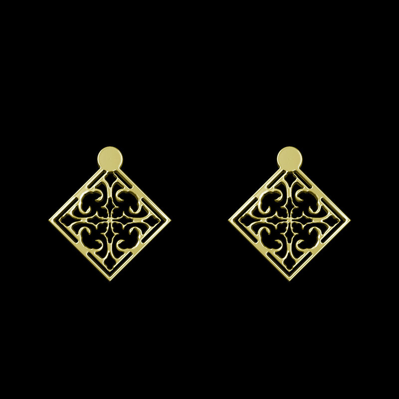 گوشواره طلا 18 عیار زنانه مدوپد مدل اسلیمی کد GA1-10389 گوشواره طلا 18 عیار زنانه مدوپد مدل اسلیمی کد GA1-10389