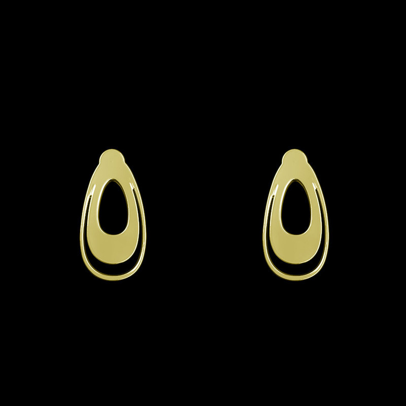 گوشواره طلا 18 عیار زنانه مدوپد مدل اشک کد GA1-10457 گوشواره طلا 18 عیار زنانه مدوپد مدل اشک کد GA1-10457