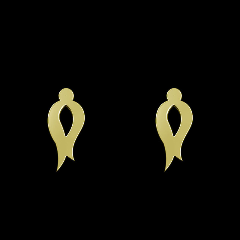 گوشواره طلا 18 عیار زنانه مدوپد مدل هندسی کد GA1-10526 گوشواره طلا 18 عیار زنانه مدوپد مدل هندسی کد GA1-10526