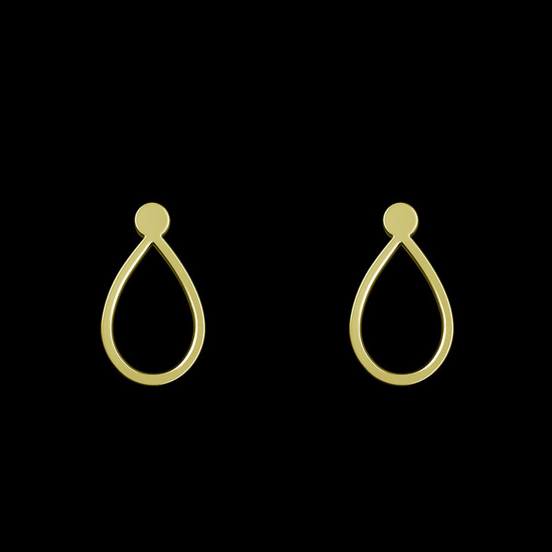 گوشواره طلا 18 عیار زنانه مدوپد مدل اشک کد GA1-10572 گوشواره طلا 18 عیار زنانه مدوپد مدل اشک کد GA1-10572