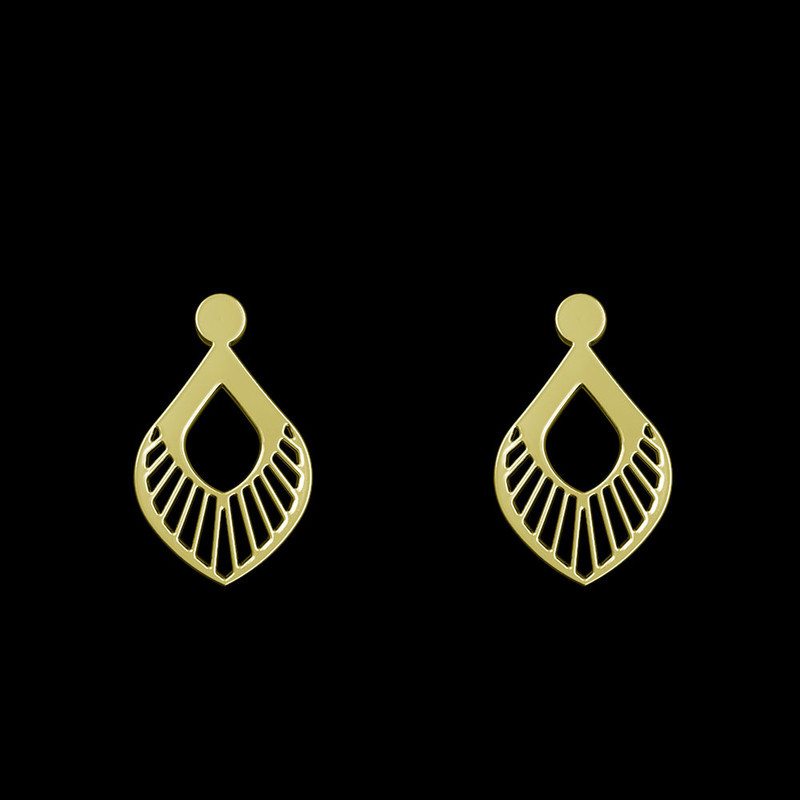 گوشواره طلا 18 عیار زنانه مدوپد مدل اشک کد GA1-10581 گوشواره طلا 18 عیار زنانه مدوپد مدل اشک کد GA1-10581