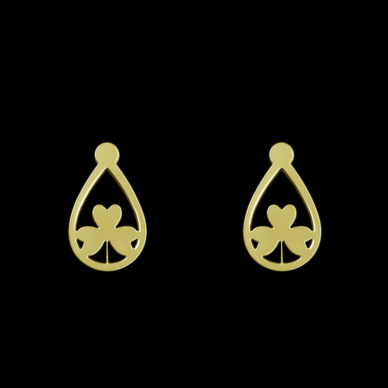 گوشواره طلا 18 عیار زنانه مدوپد مدل گل کد GA1-10600 گوشواره طلا 18 عیار زنانه مدوپد مدل گل کد GA1-10600