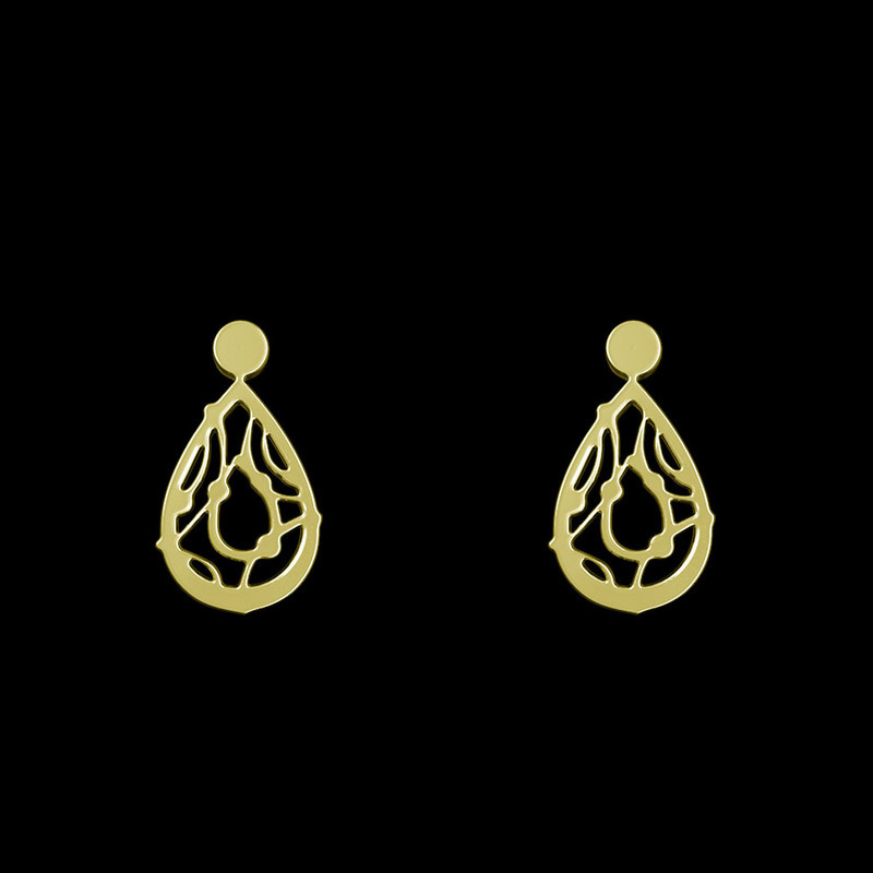 گوشواره طلا 18 عیار زنانه مدوپد مدل اشک کد GA1-10689 گوشواره طلا 18 عیار زنانه مدوپد مدل اشک کد GA1-10689