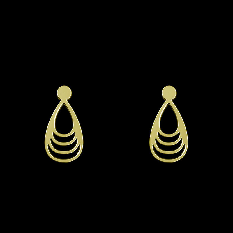 گوشواره طلا 18 عیار زنانه مدوپد مدل اشک کد GA1-10764 گوشواره طلا 18 عیار زنانه مدوپد مدل اشک کد GA1-10764