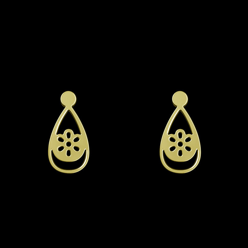 گوشواره طلا 18 عیار زنانه مدوپد مدل اشک کد GA1-10768 گوشواره طلا 18 عیار زنانه مدوپد مدل اشک کد GA1-10768