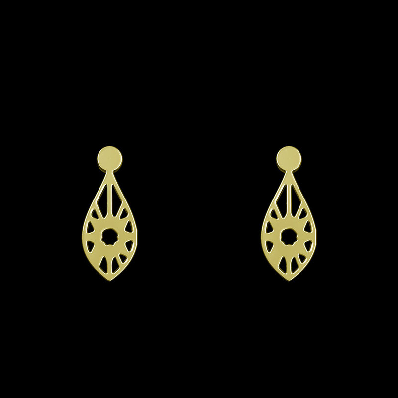 گوشواره طلا 18 عیار زنانه مدوپد مدل اشک کد GA1-10817 گوشواره طلا 18 عیار زنانه مدوپد مدل اشک کد GA1-10817