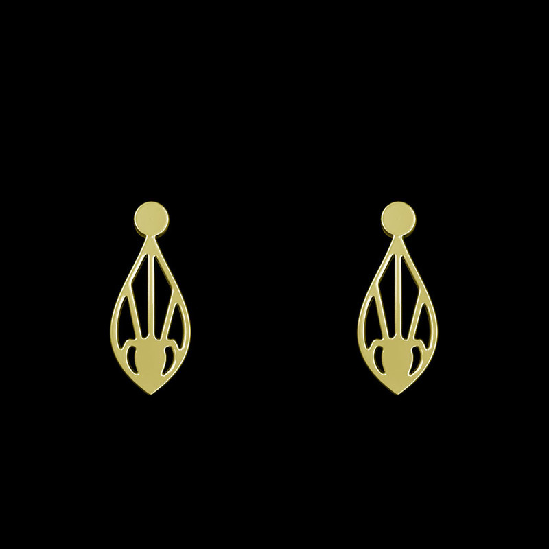 گوشواره طلا 18 عیار زنانه مدوپد مدل اشک کد GA1-10819 گوشواره طلا 18 عیار زنانه مدوپد مدل اشک کد GA1-10819