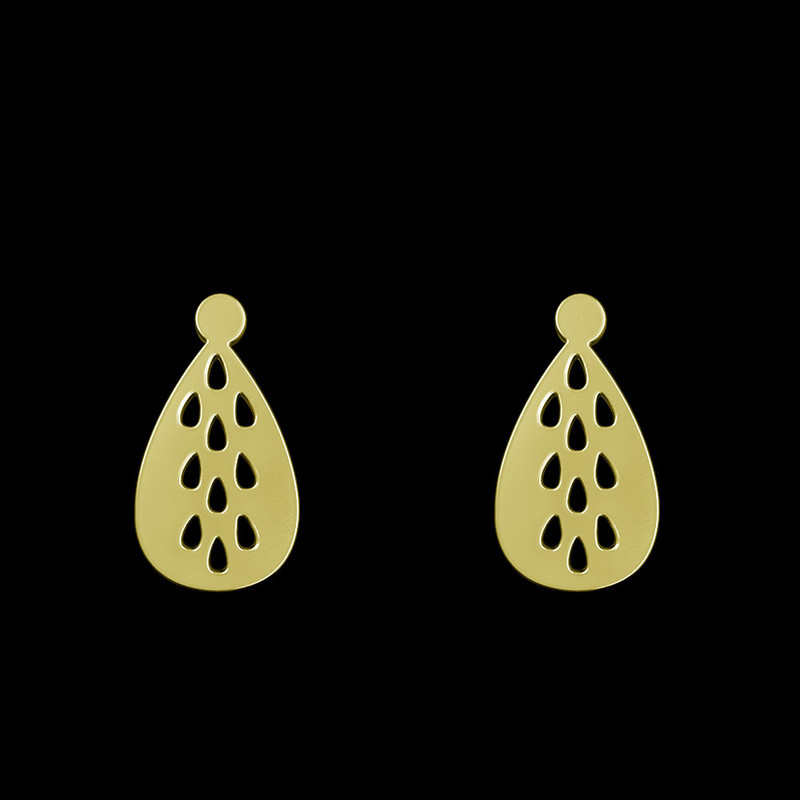 گوشواره طلا 18 عیار زنانه مدوپد مدل اشک کد GA1-10824 گوشواره طلا 18 عیار زنانه مدوپد مدل اشک کد GA1-10824