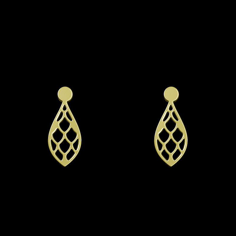 گوشواره طلا 18 عیار زنانه مدوپد مدل اشک کد GA1-10825 گوشواره طلا 18 عیار زنانه مدوپد مدل اشک کد GA1-10825