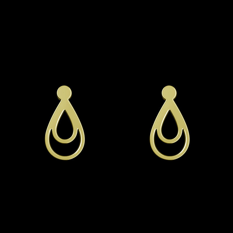 گوشواره طلا 18 عیار زنانه مدوپد مدل اشک کد GA1-10937 گوشواره طلا 18 عیار زنانه مدوپد مدل اشک کد GA1-10937