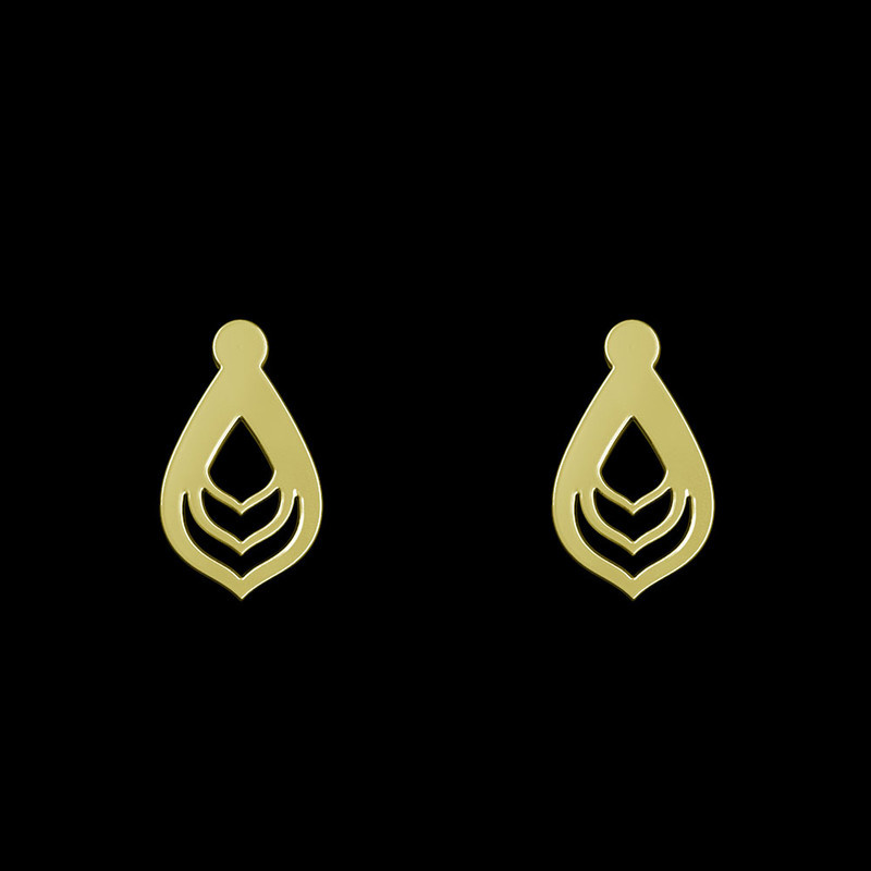 گوشواره طلا 18 عیار زنانه مدوپد مدل اشک کد GA1-10958 گوشواره طلا 18 عیار زنانه مدوپد مدل اشک کد GA1-10958