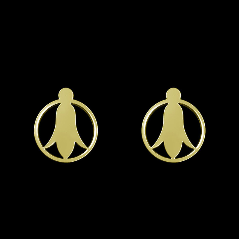 گوشواره طلا 18 عیار زنانه مدوپد مدل گل کد GA1-10966 گوشواره طلا 18 عیار زنانه مدوپد مدل گل کد GA1-10966