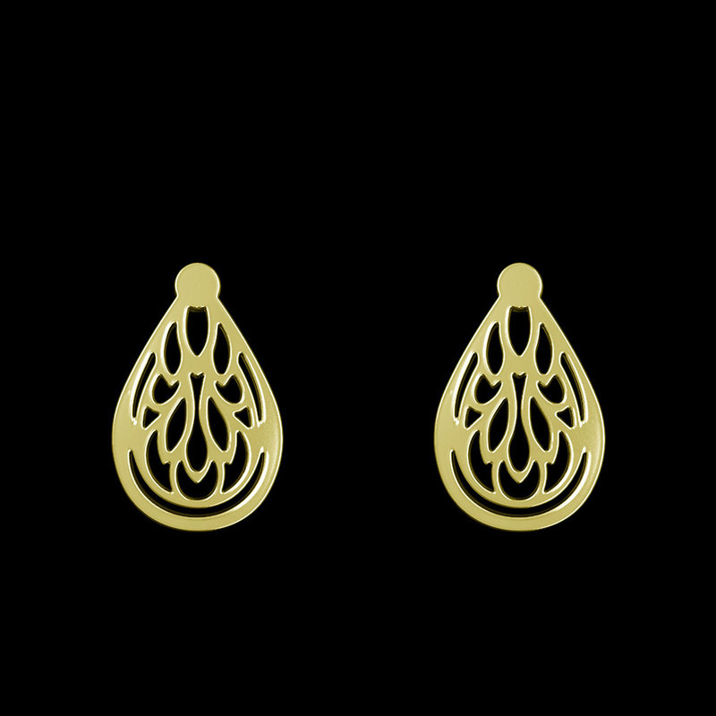 گوشواره طلا 18 عیار زنانه مدوپد مدل اشک کد GA1-10994 گوشواره طلا 18 عیار زنانه مدوپد مدل اشک کد GA1-10994