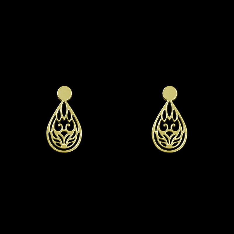 گوشواره طلا 18 عیار زنانه مدوپد مدل اشک کد GA1-11056 گوشواره طلا 18 عیار زنانه مدوپد مدل اشک کد GA1-11056