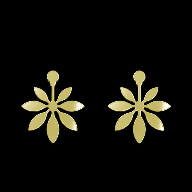 گوشواره طلا 18 عیار زنانه مدوپد مدل گل کد GA1-11078 گوشواره طلا 18 عیار زنانه مدوپد مدل گل کد GA1-11078