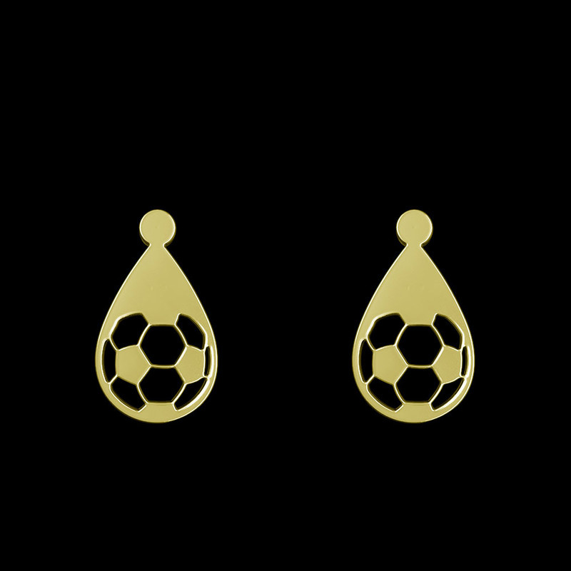 گوشواره طلا 18 عیار زنانه مدوپد مدل توپ فوتبال کد GA1-11165 گوشواره طلا 18 عیار زنانه مدوپد مدل توپ فوتبال کد GA1-11165