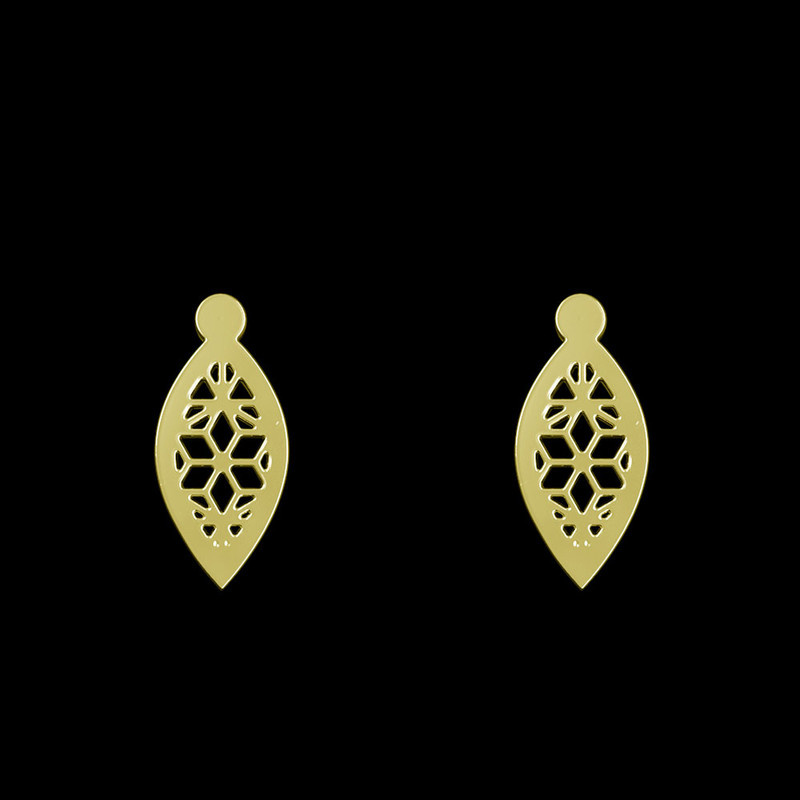 گوشواره طلا 18 عیار زنانه مدوپد مدل گل کد GA1-11327 گوشواره طلا 18 عیار زنانه مدوپد مدل گل کد GA1-11327