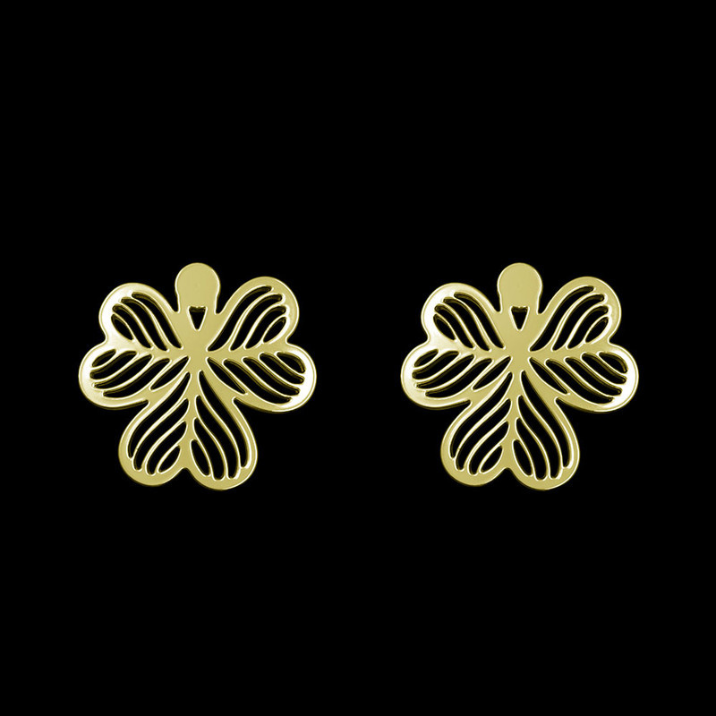 گوشواره طلا 18 عیار زنانه مدوپد مدل گل کد GA1-11390 گوشواره طلا 18 عیار زنانه مدوپد مدل گل کد GA1-11390