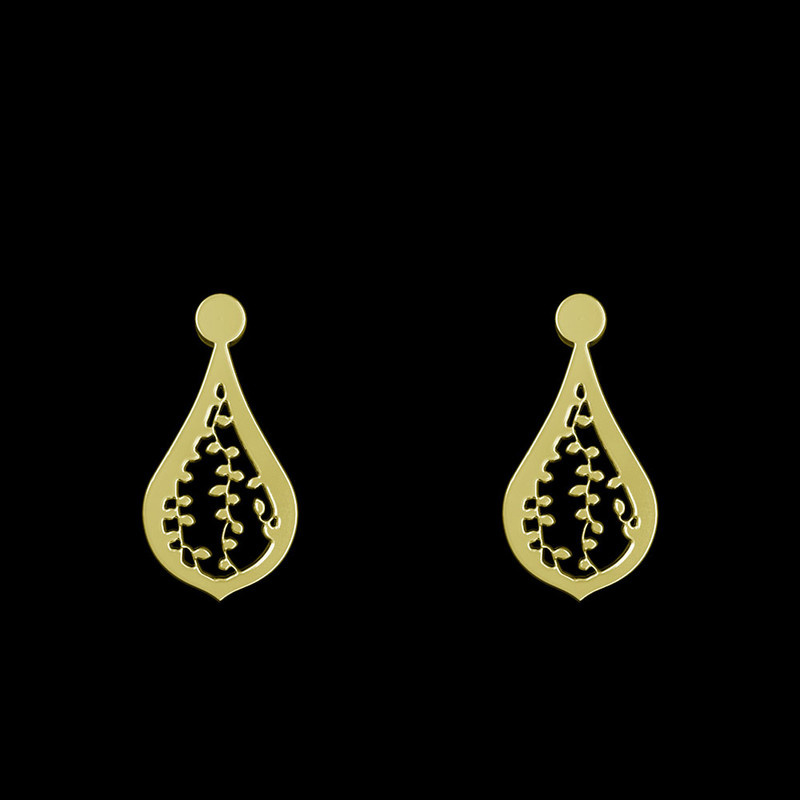 گوشواره طلا 18 عیار زنانه مدوپد مدل اشک کد GA1-11489 گوشواره طلا 18 عیار زنانه مدوپد مدل اشک کد GA1-11489