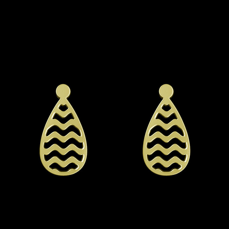 گوشواره طلا 18 عیار زنانه مدوپد مدل اشک کد GA1-11586 گوشواره طلا 18 عیار زنانه مدوپد مدل اشک کد GA1-11586