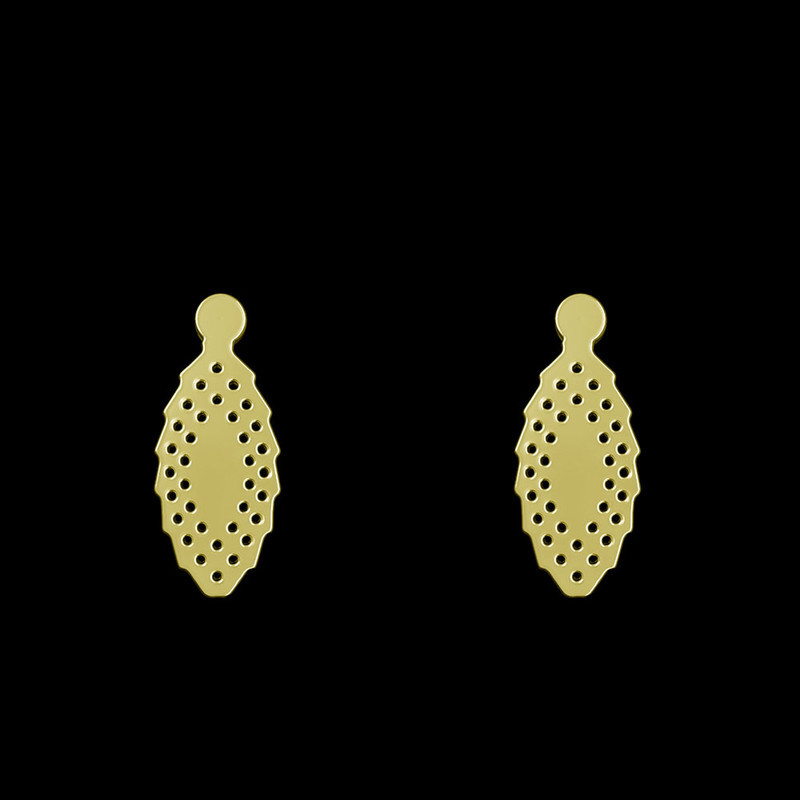 گوشواره طلا 18 عیار زنانه مدوپد مدل هندسی کد GA1-11719 گوشواره طلا 18 عیار زنانه مدوپد مدل هندسی کد GA1-11719