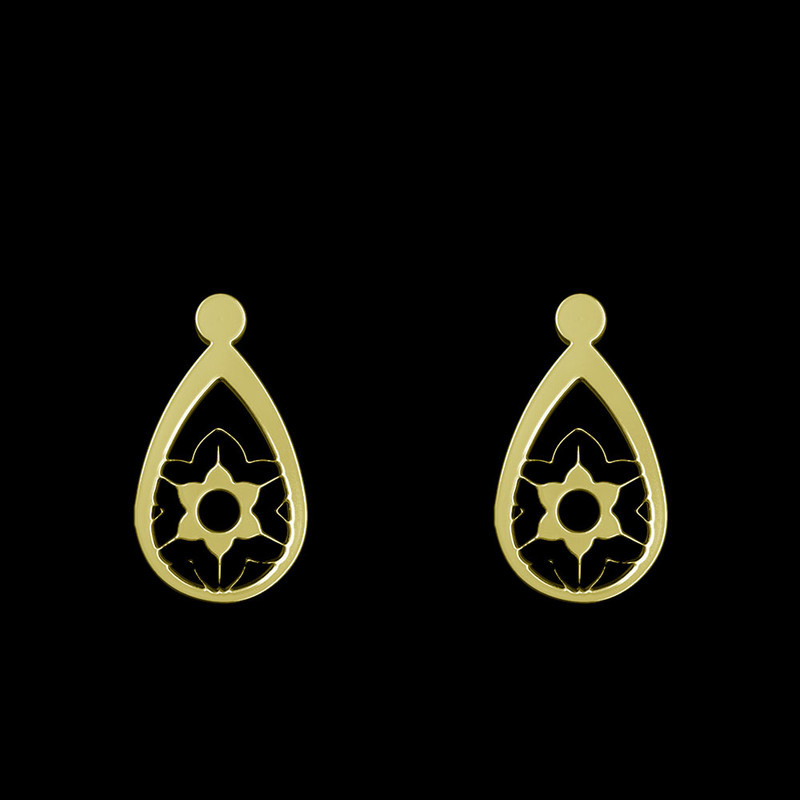 گوشواره طلا 18 عیار زنانه مدوپد مدل ستاره کد GA1-11733 گوشواره طلا 18 عیار زنانه مدوپد مدل ستاره کد GA1-11733