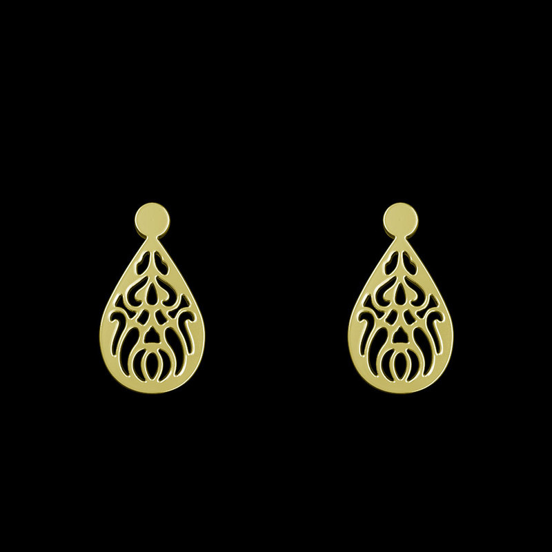 گوشواره طلا 18 عیار زنانه مدوپد مدل هندسی کد GA1-11765 گوشواره طلا 18 عیار زنانه مدوپد مدل هندسی کد GA1-11765