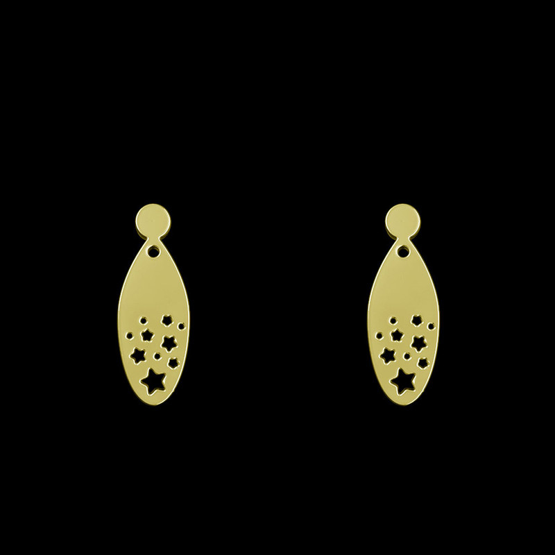 گوشواره طلا 18 عیار زنانه مدوپد مدل ستاره کد GA1-11781 گوشواره طلا 18 عیار زنانه مدوپد مدل ستاره کد GA1-11781