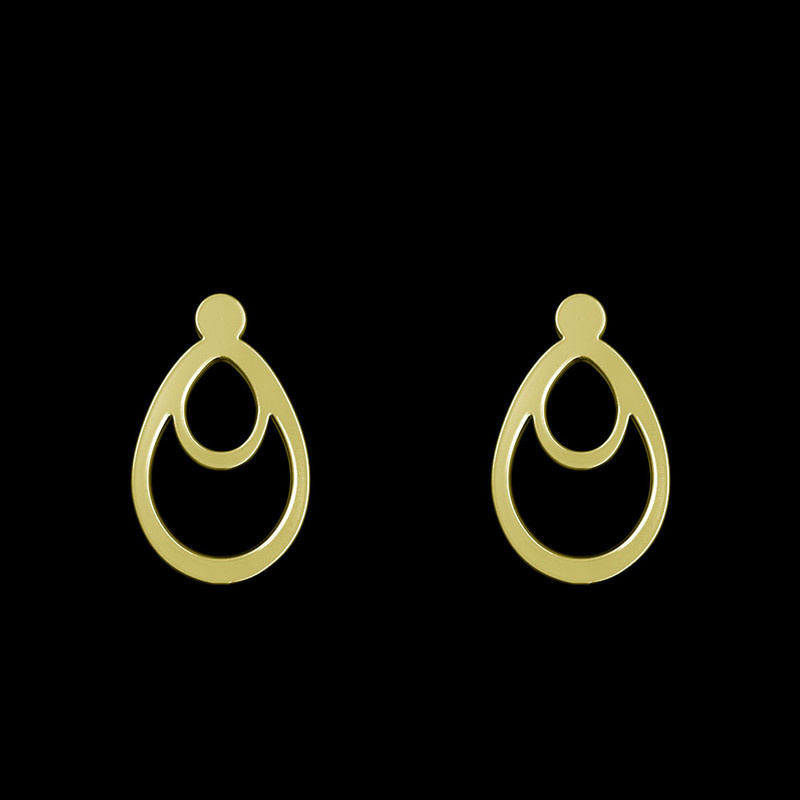 گوشواره طلا 18 عیار زنانه مدوپد مدل اشک کد GA1-11782 گوشواره طلا 18 عیار زنانه مدوپد مدل اشک کد GA1-11782