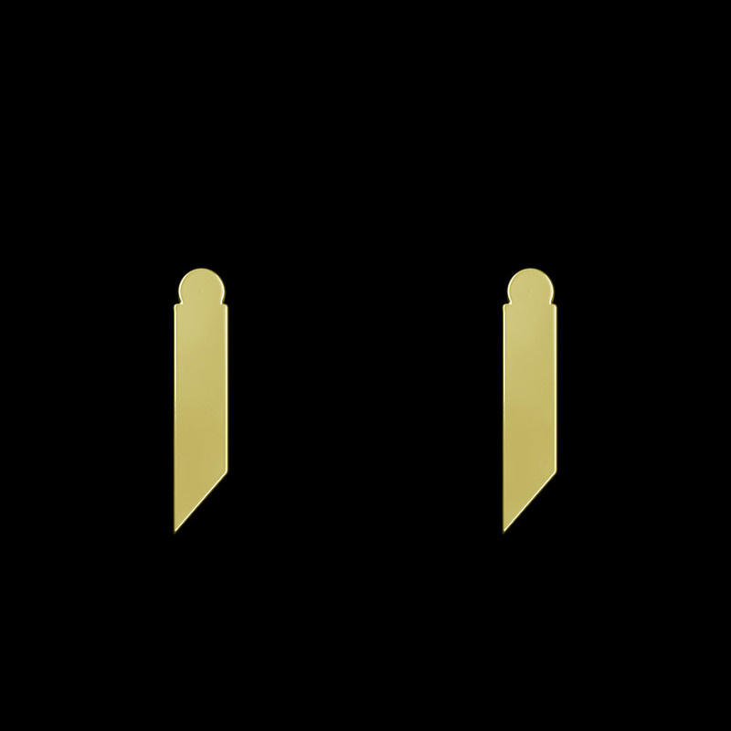 گوشواره طلا 18 عیار زنانه مدوپد مدل مستطیل کد GA1-11803 گوشواره طلا 18 عیار زنانه مدوپد مدل مستطیل کد GA1-11803