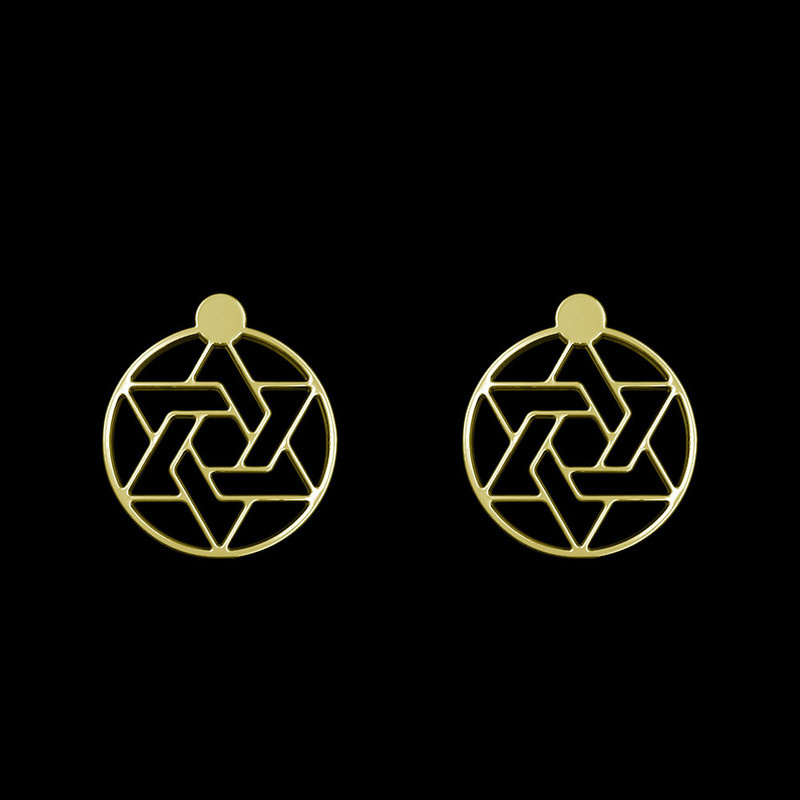 گوشواره طلا 18 عیار زنانه مدوپد مدل ستاره کد GA1-11845 گوشواره طلا 18 عیار زنانه مدوپد مدل ستاره کد GA1-11845