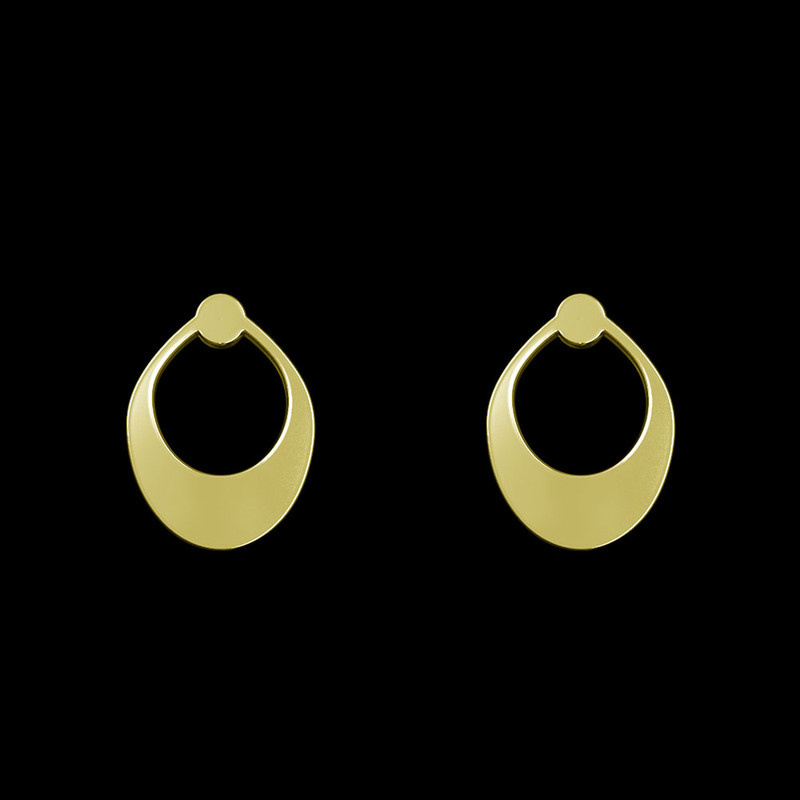 گوشواره طلا 18 عیار زنانه مدوپد مدل هندسی کد GA1-11880 گوشواره طلا 18 عیار زنانه مدوپد مدل هندسی کد GA1-11880