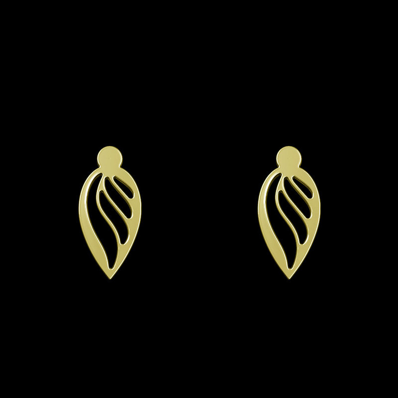 گوشواره طلا 18 عیار زنانه مدوپد مدل بال کد GA1-11910 گوشواره طلا 18 عیار زنانه مدوپد مدل بال کد GA1-11910