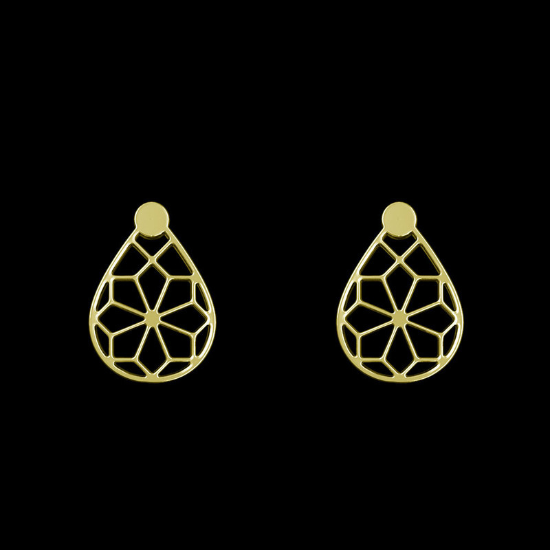 گوشواره طلا 18 عیار زنانه مدوپد مدل ستاره کد GA1-11913 گوشواره طلا 18 عیار زنانه مدوپد مدل ستاره کد GA1-11913