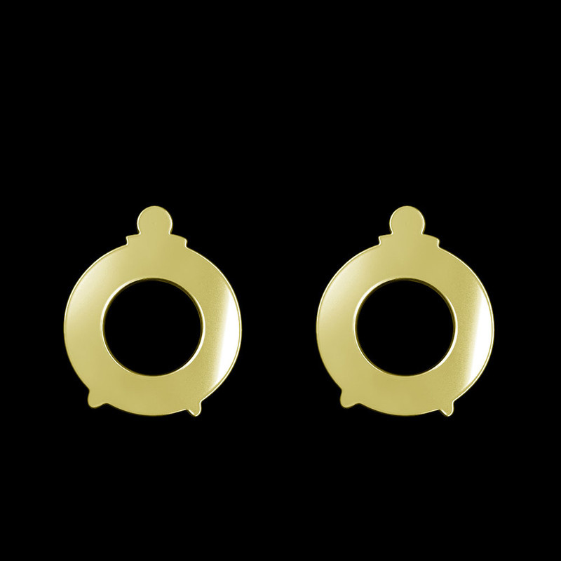 گوشواره طلا 18 عیار زنانه مدوپد مدل دایره کد GA1-11986 گوشواره طلا 18 عیار زنانه مدوپد مدل دایره کد GA1-11986