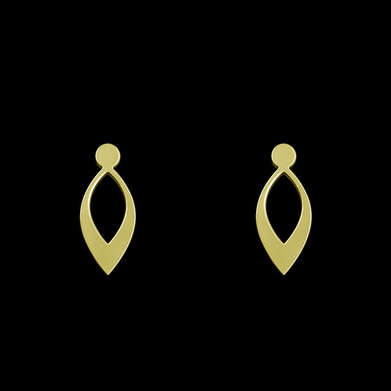 گوشواره طلا 18 عیار زنانه مدوپد مدل اشک کد GA1-12018 گوشواره طلا 18 عیار زنانه مدوپد مدل اشک کد GA1-12018