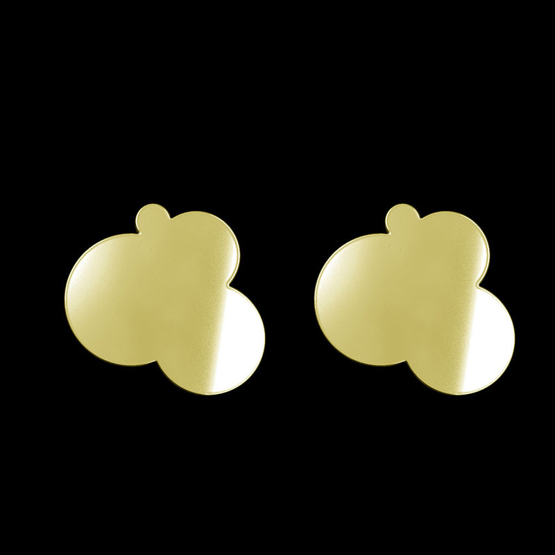 گوشواره طلا 18 عیار زنانه مدوپد مدل ابر کد GA1-12024 گوشواره طلا 18 عیار زنانه مدوپد مدل ابر کد GA1-12024