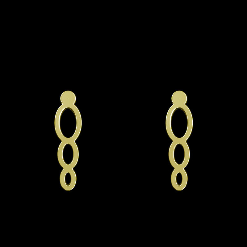 گوشواره طلا 18 عیار زنانه مدوپد مدل حلقه کد GA1-12044 گوشواره طلا 18 عیار زنانه مدوپد مدل حلقه کد GA1-12044