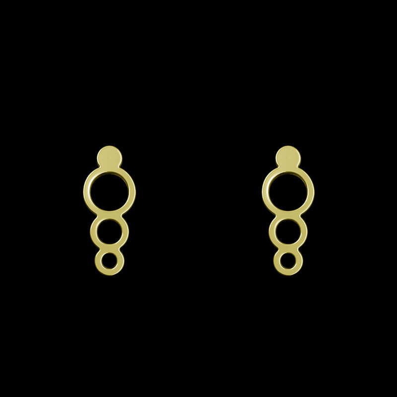 گوشواره طلا 18 عیار زنانه مدوپد مدل حلقه کد GA1-12045 گوشواره طلا 18 عیار زنانه مدوپد مدل حلقه کد GA1-12045