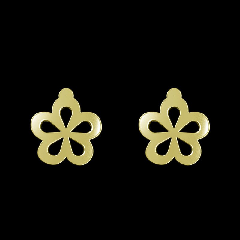 گوشواره طلا 18 عیار زنانه مدوپد مدل گل کد GA1-12071 گوشواره طلا 18 عیار زنانه مدوپد مدل گل کد GA1-12071