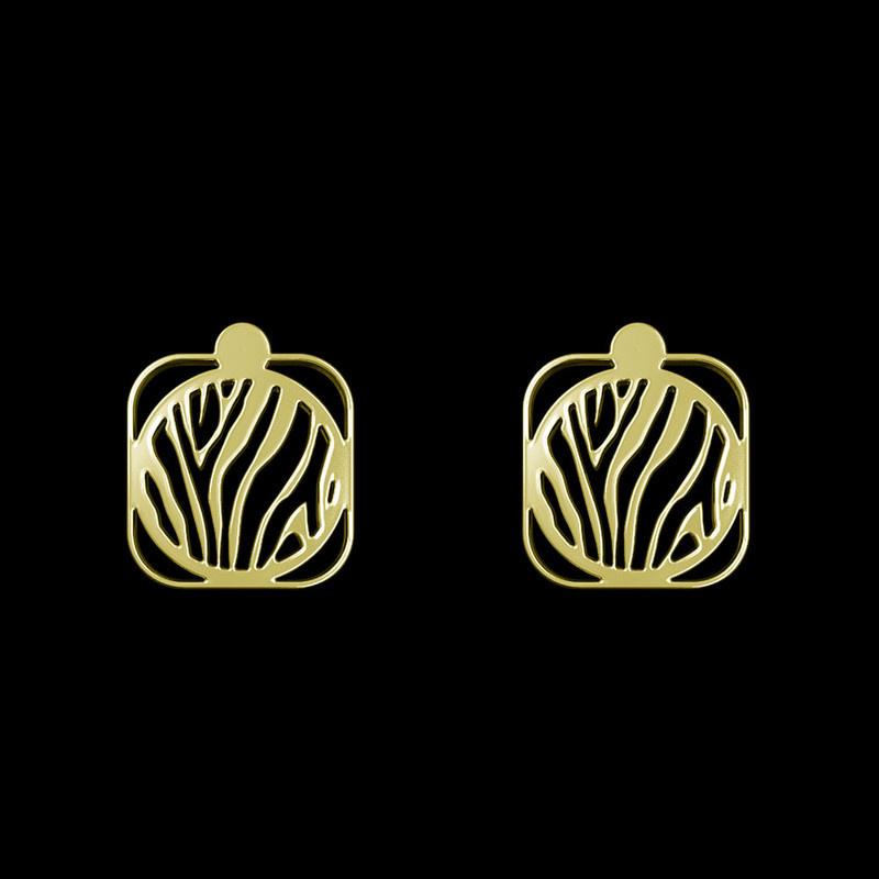 گوشواره طلا 18 عیار زنانه مدوپد مدل دایره کد GA1-12100 گوشواره طلا 18 عیار زنانه مدوپد مدل دایره کد GA1-12100