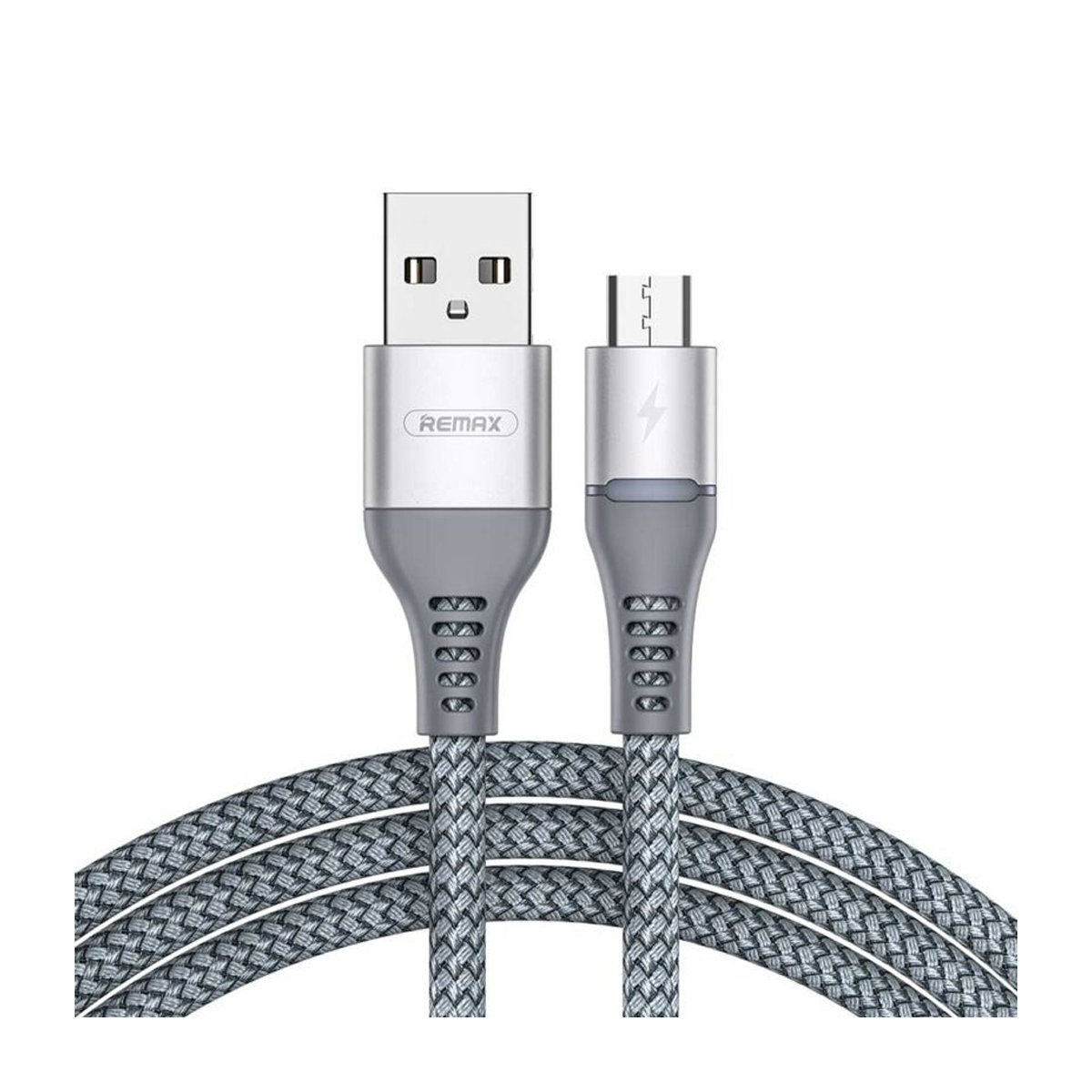 کابل میکرو یو اس بی ریمکس مدل RC-152m طول 1 متر -نقرهای کابل میکرو یو اس بی ریمکس مدل RC-152m طول 1 متر -نقرهای