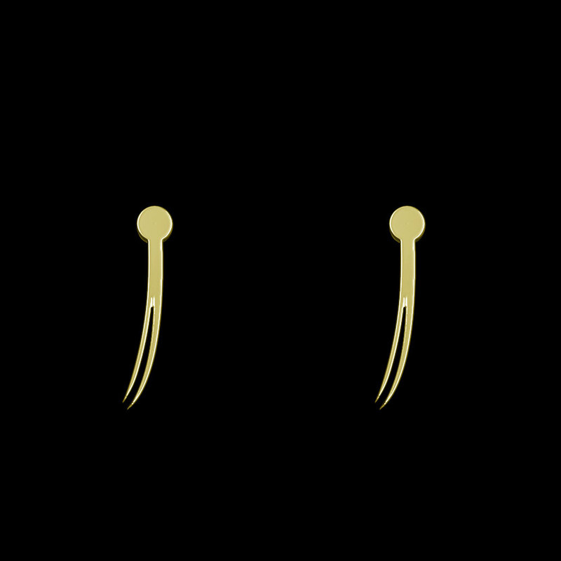 گوشواره طلا 18 عیار زنانه مدوپد مدل تار مو کد GA1-12204 گوشواره طلا 18 عیار زنانه مدوپد مدل تار مو کد GA1-12204