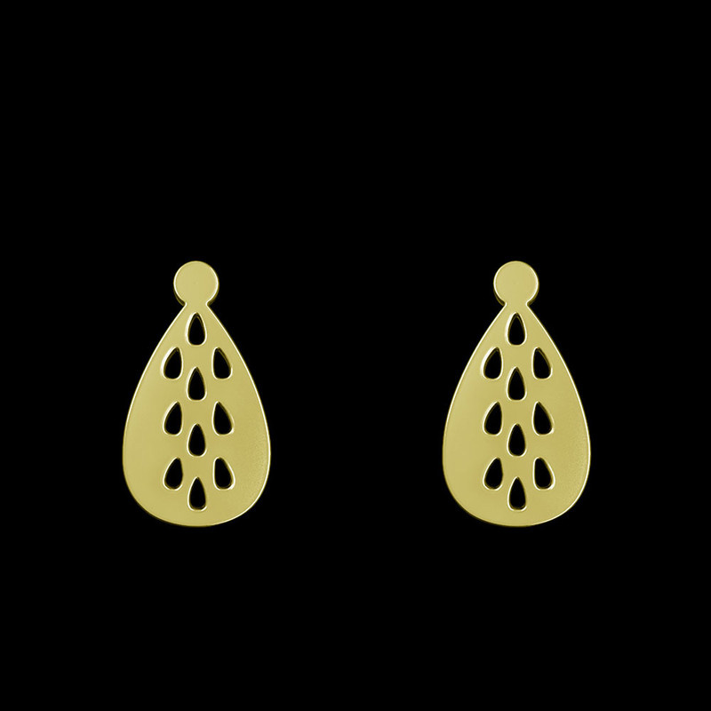 گوشواره طلا 18 عیار زنانه مدوپد مدل اشک کد GA1-12241 گوشواره طلا 18 عیار زنانه مدوپد مدل اشک کد GA1-12241