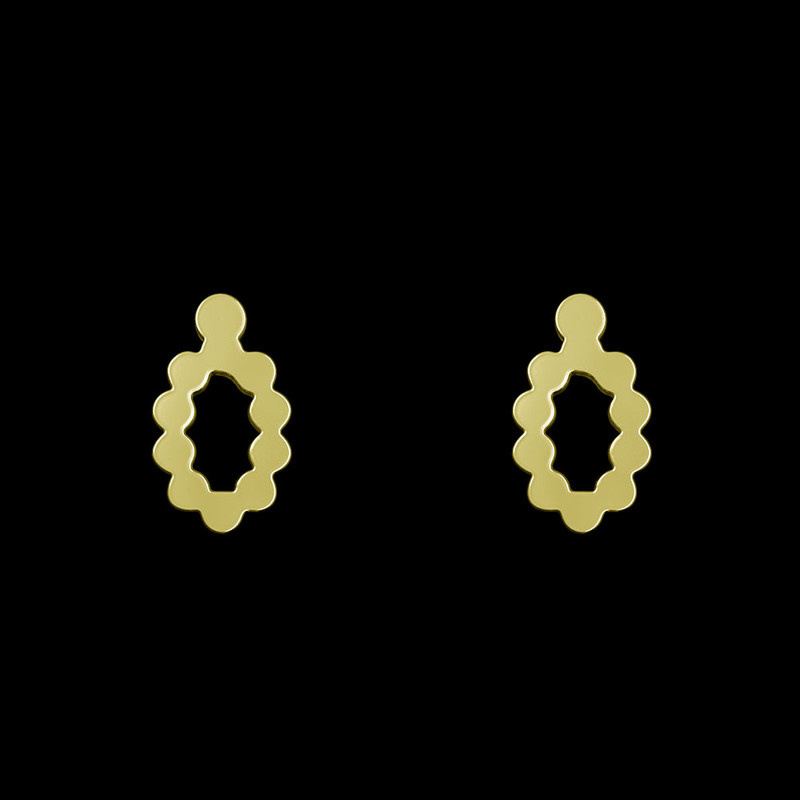 گوشواره طلا 18 عیار زنانه مدوپد مدل حلقه کد GA1-12259 گوشواره طلا 18 عیار زنانه مدوپد مدل حلقه کد GA1-12259